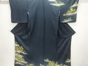 堀省平作　光悦垣に秋草模様訪問着